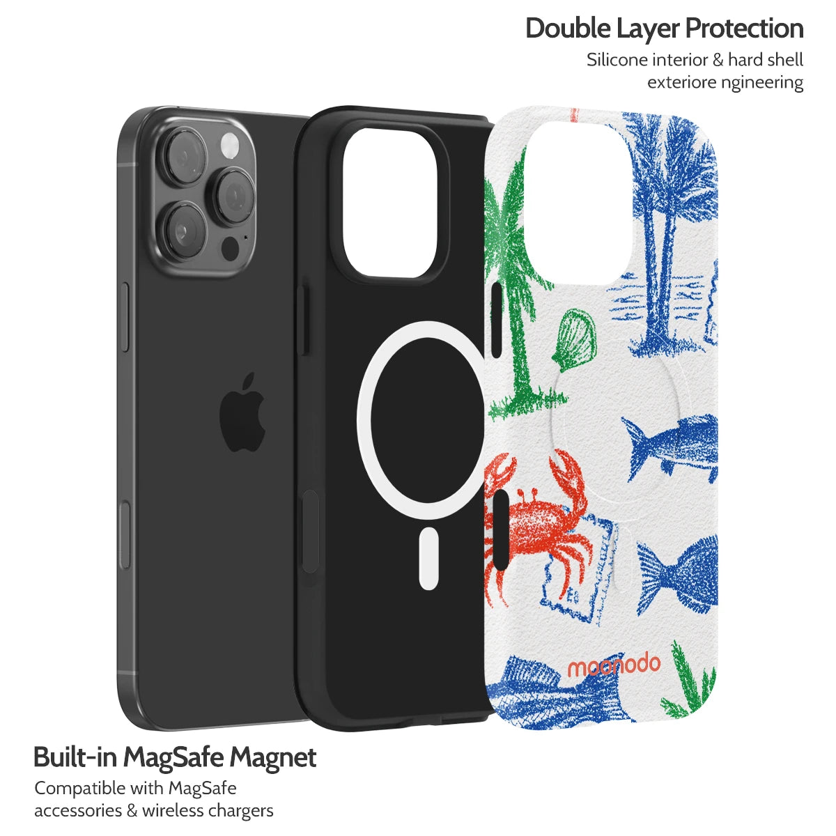 Crayon Coast - iPhone 16 Pro Max Case