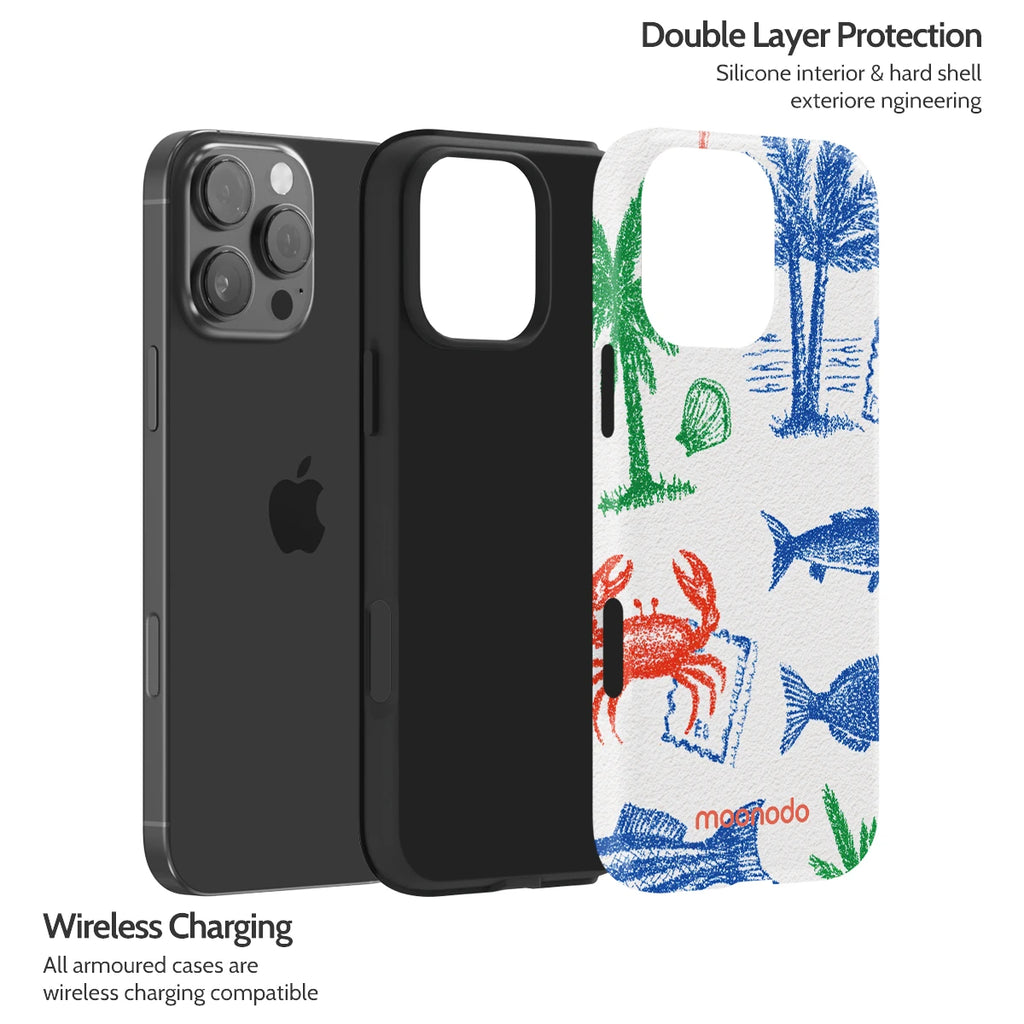 Crayon Coast - iPhone 16 Pro Max Case