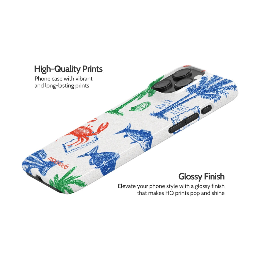 Crayon Coast - iPhone 16 Pro Max Case