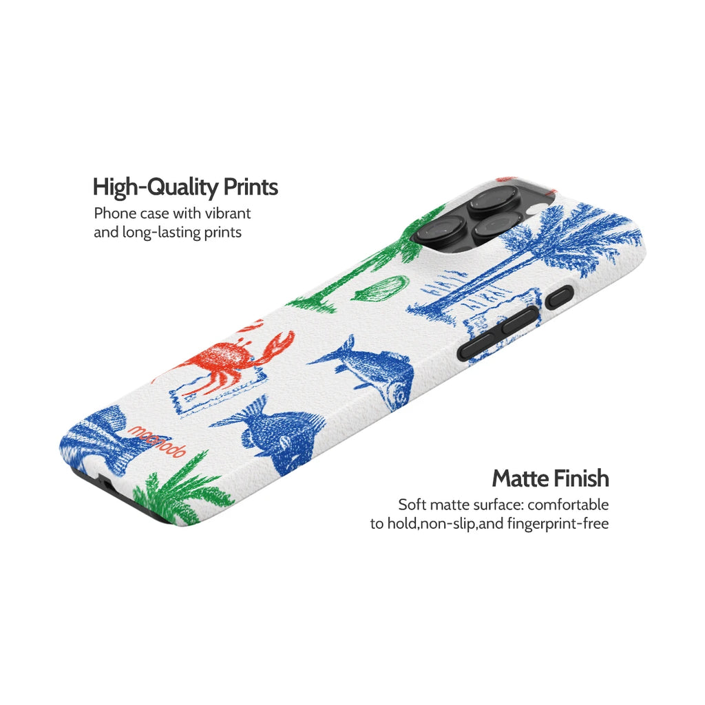 Crayon Coast - iPhone 16 Pro Max Case