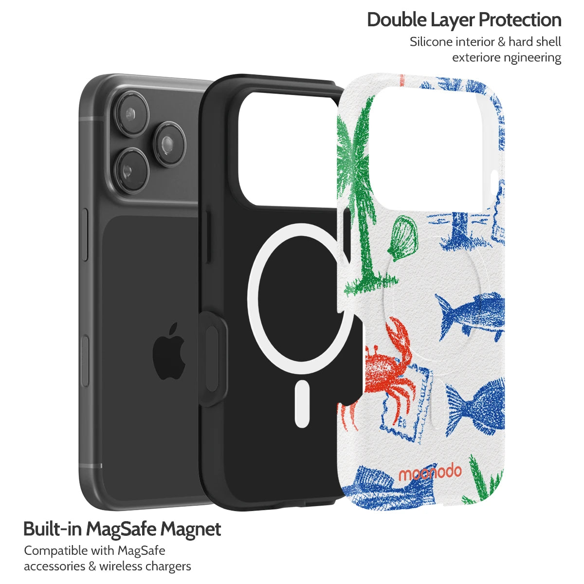 Crayon Coast - iPhone 17 Pro Case