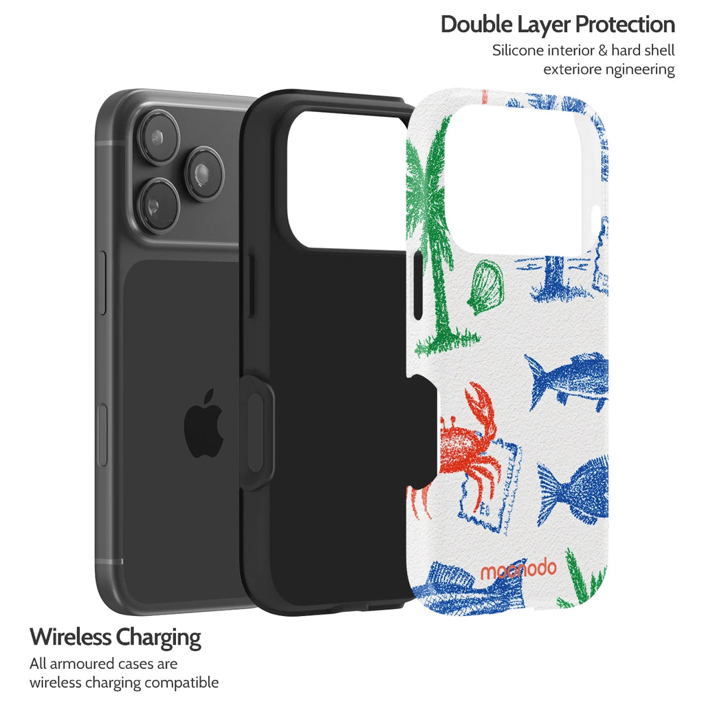 Crayon Coast - iPhone 17 Pro Case