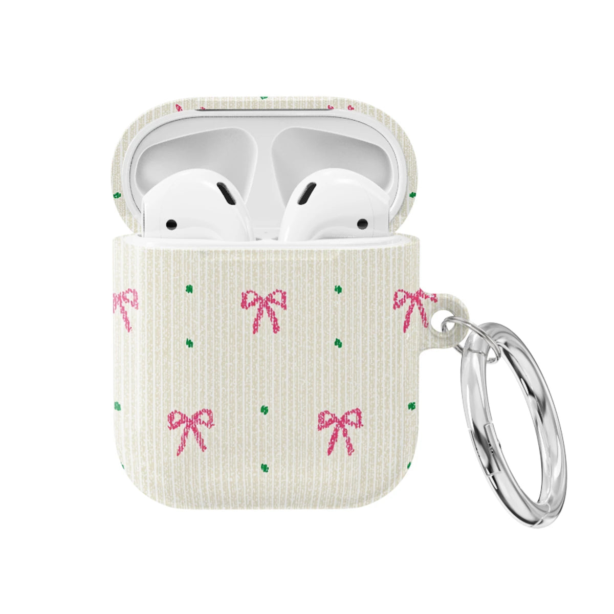 Rosy Ribbon - AirPods 1 & 2 Case