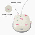 Rosy Ribbon - AirPods 1 & 2 Case