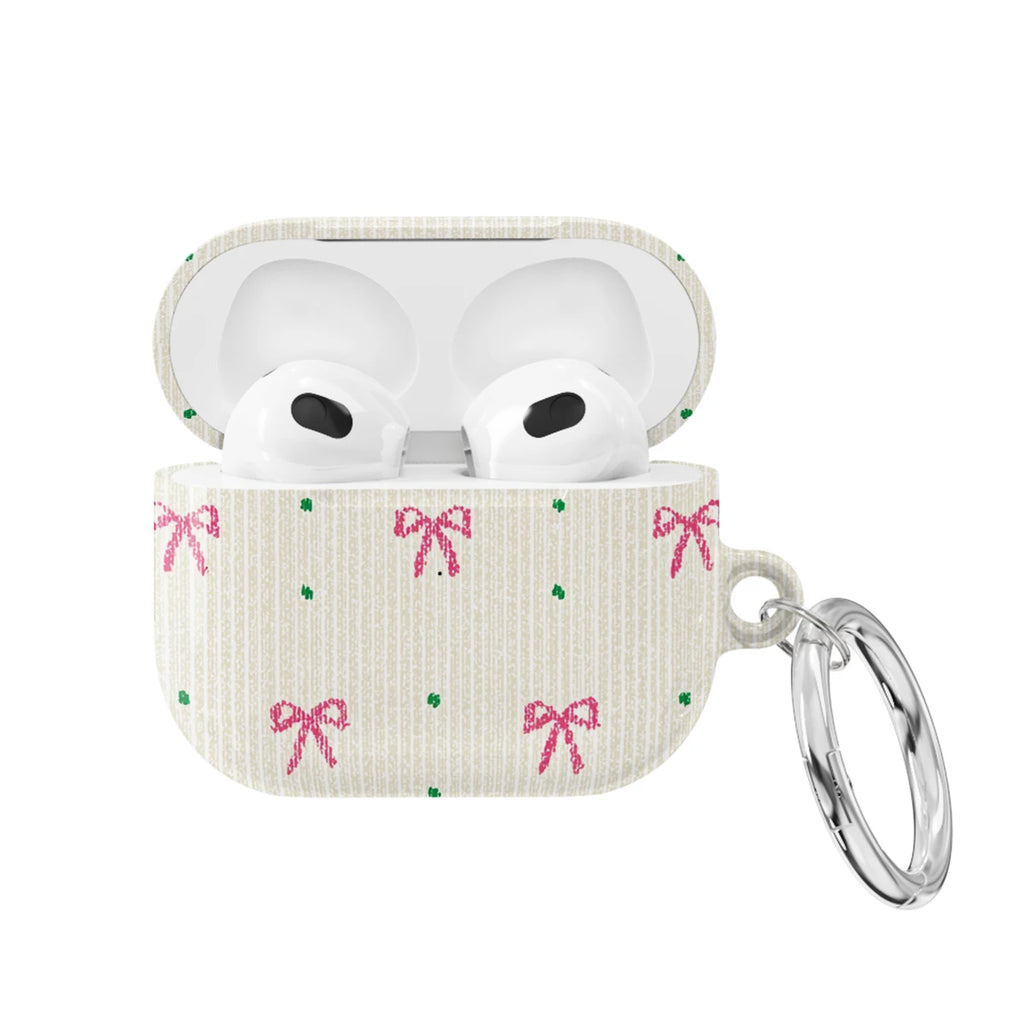 Rosy Ribbon - AirPods 3 Case