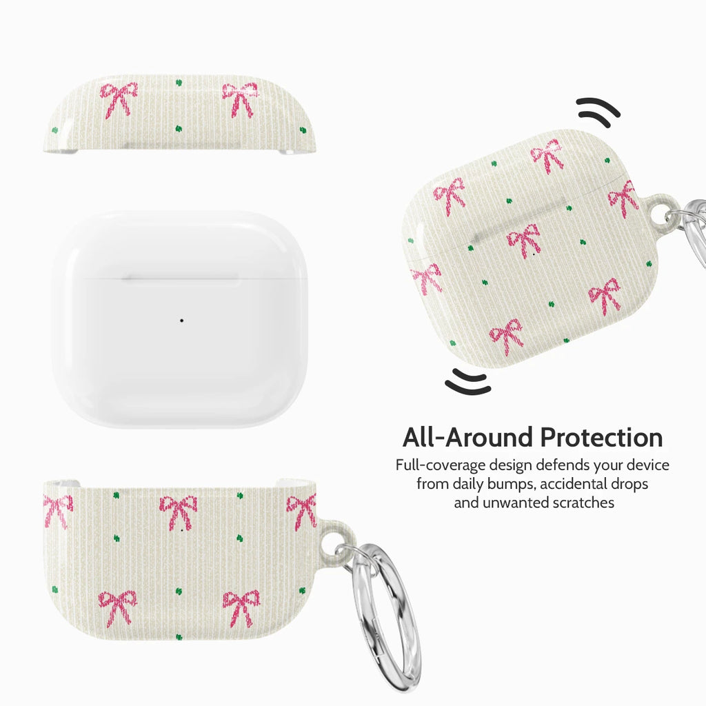Rosy Ribbon - AirPods 3 Case