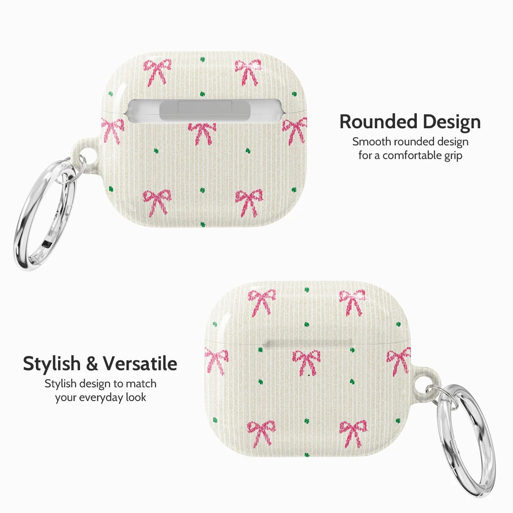 Rosy Ribbon - AirPods 3 Case