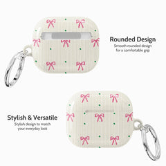 Rosy Ribbon - AirPods 3 Case