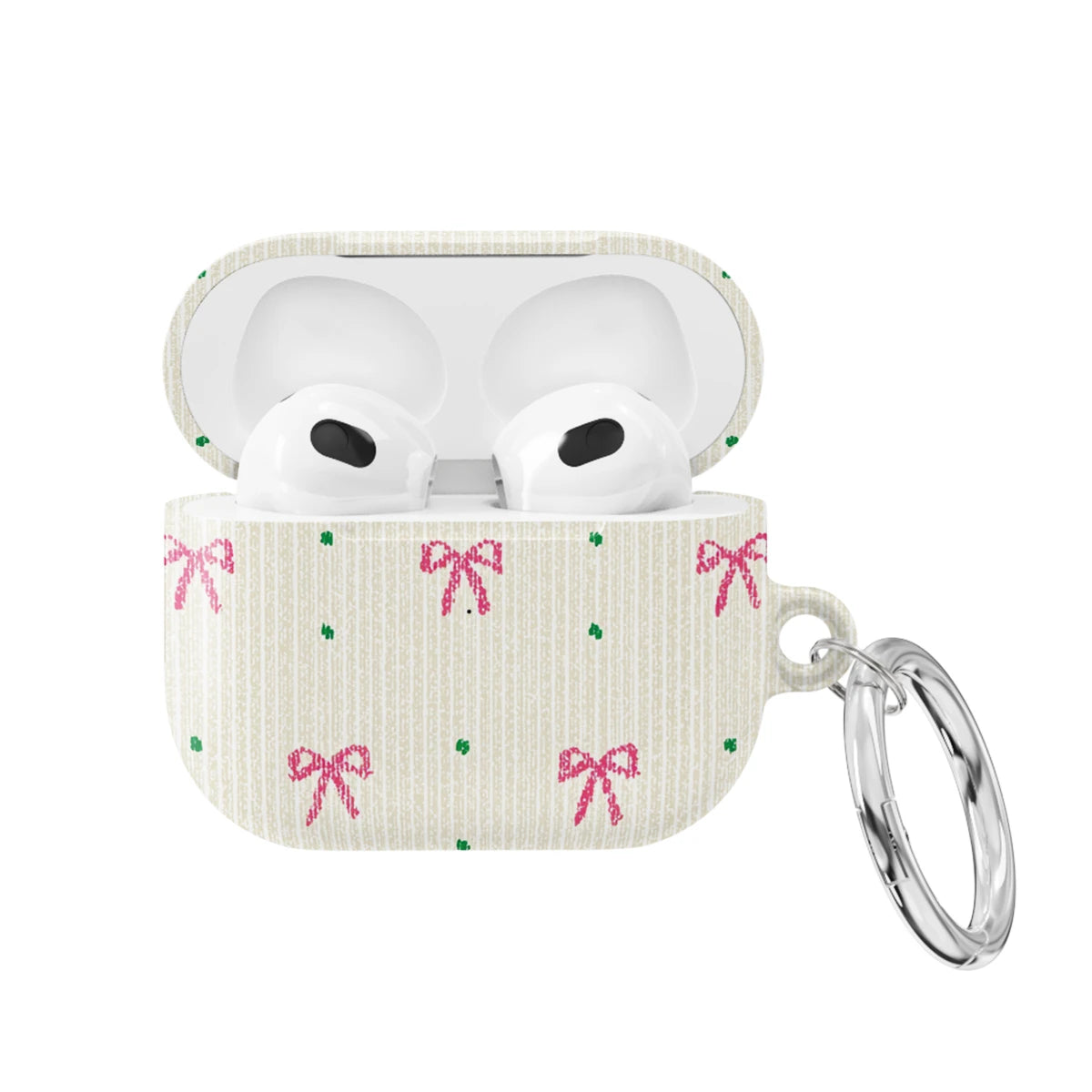 Rosy Ribbon - AirPods 3 Case