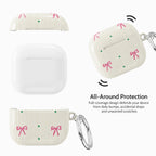 Rosy Ribbon - AirPods 4 Case