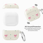 Rosy Ribbon - AirPods 4 Case