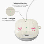 Rosy Ribbon - AirPods 4 Case