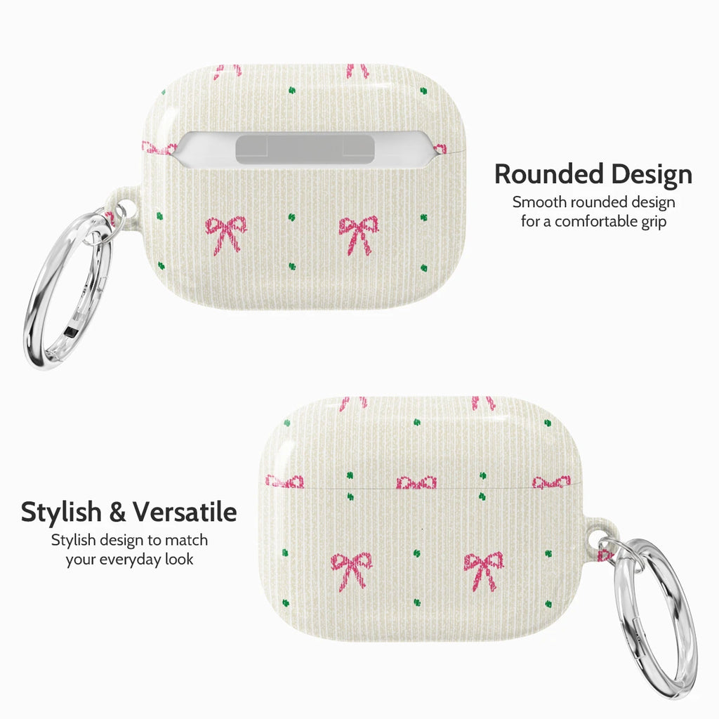 Rosy Ribbon - AirPods Pro 1 Case