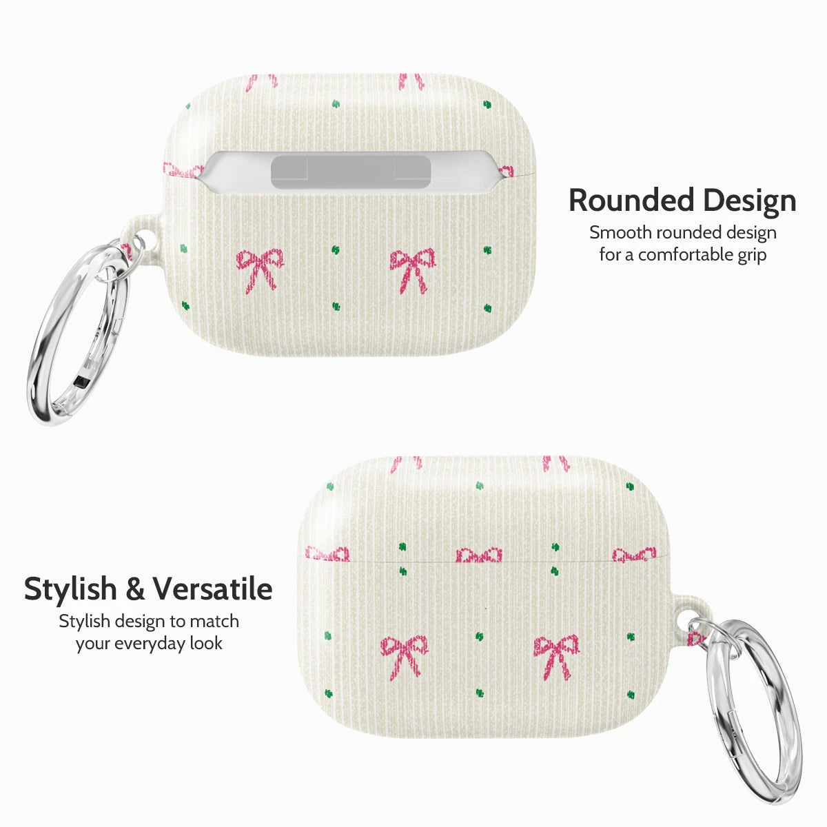 Rosy Ribbon - AirPods Pro 1 Case