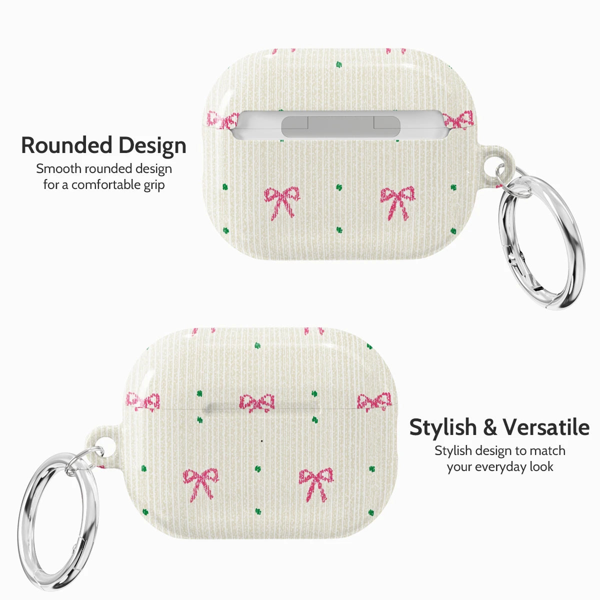 Rosy Ribbon - AirPods Pro 2 Case