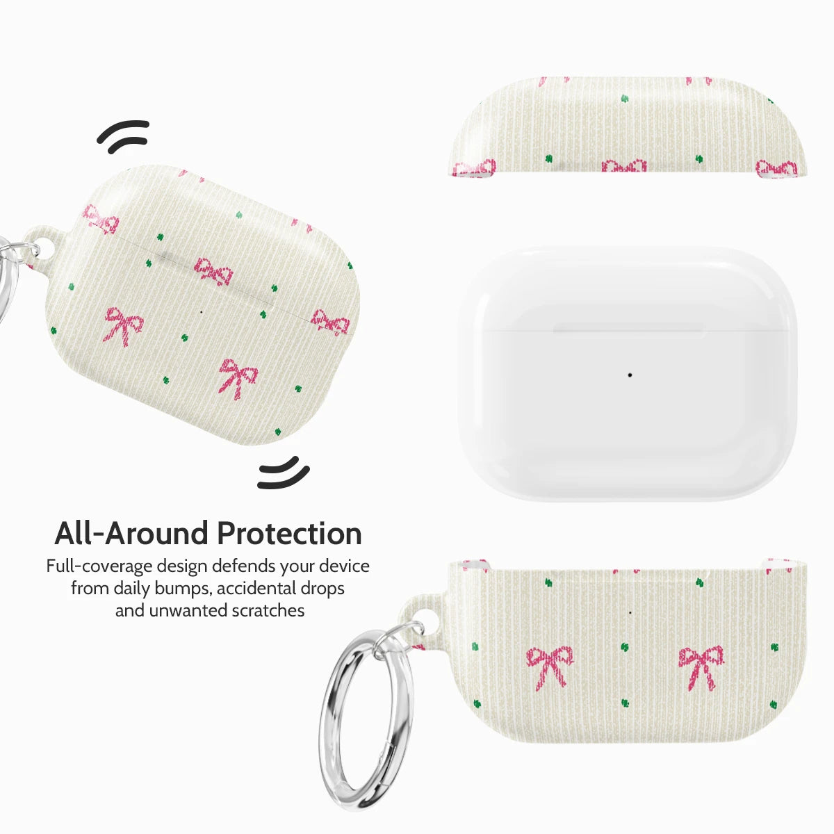 Rosy Ribbon - AirPods Pro 2 Case