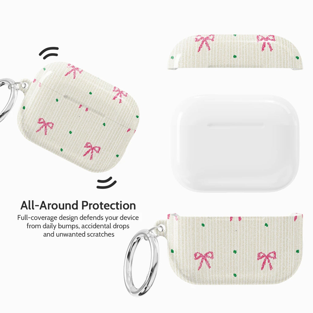 Rosy Ribbon - AirPods Pro 3 Case
