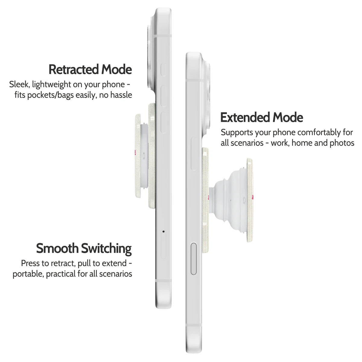 Rosy Ribbon - MagSafe Grip