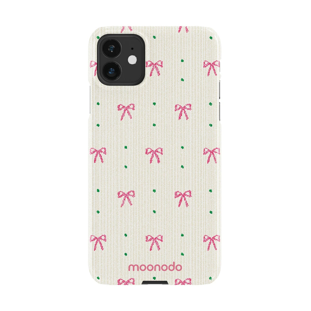 Rosy Ribbon - iPhone 11 Case