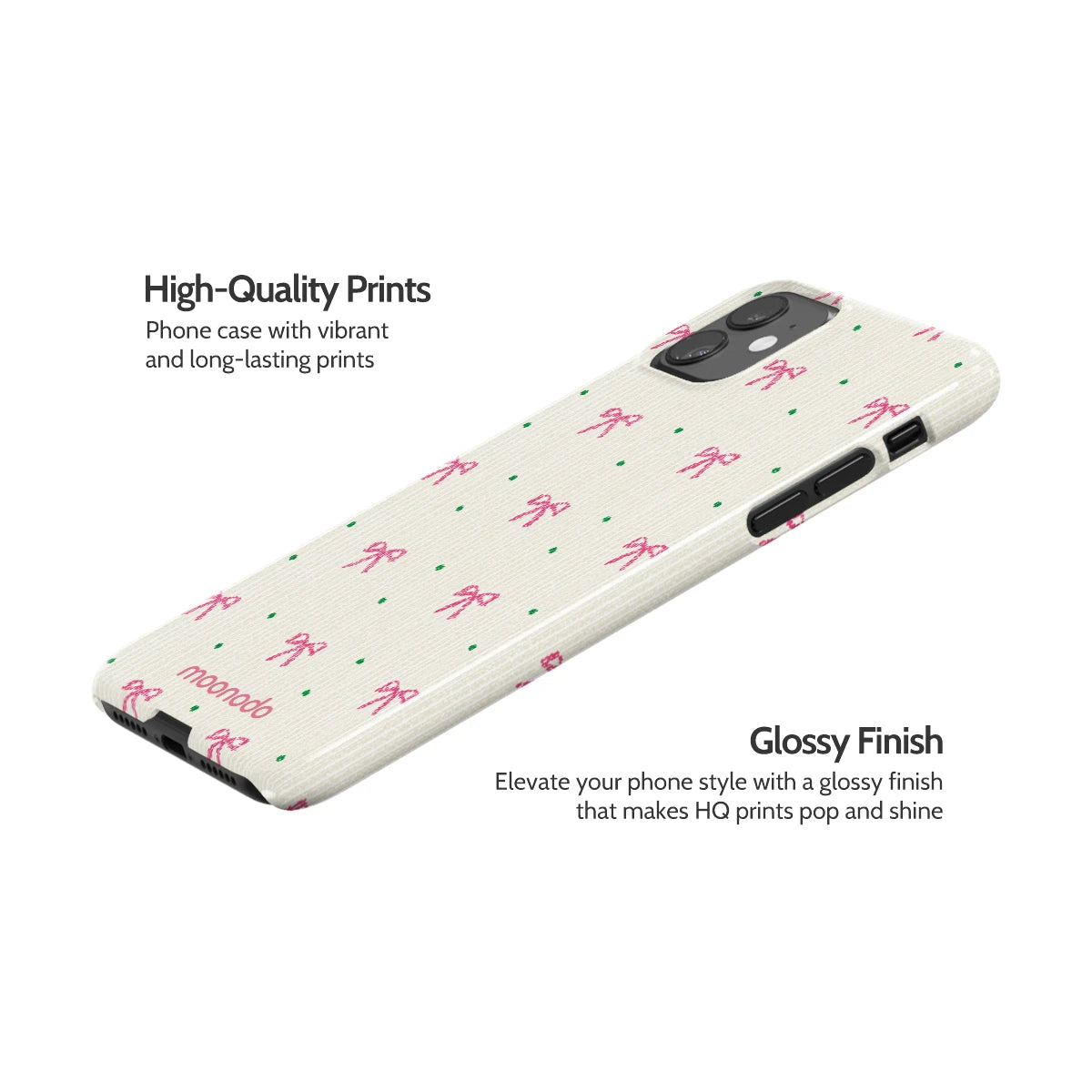 Rosy Ribbon - iPhone 11 Case