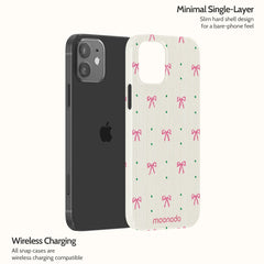 Rosy Ribbon - iPhone 12 Case