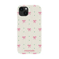 Rosy Ribbon - iPhone 13 Case