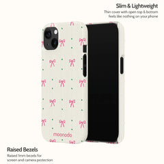 Rosy Ribbon - iPhone 13 Case