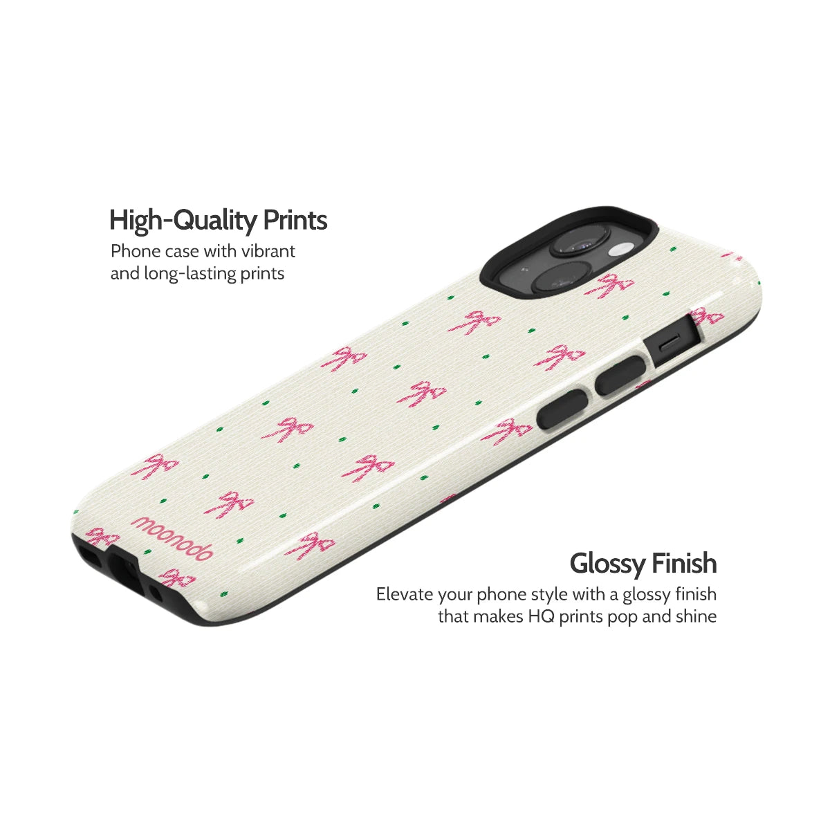 Rosy Ribbon - iPhone 13 Mini Case