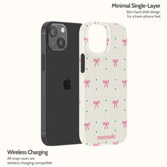 Rosy Ribbon - iPhone 13 Mini Case