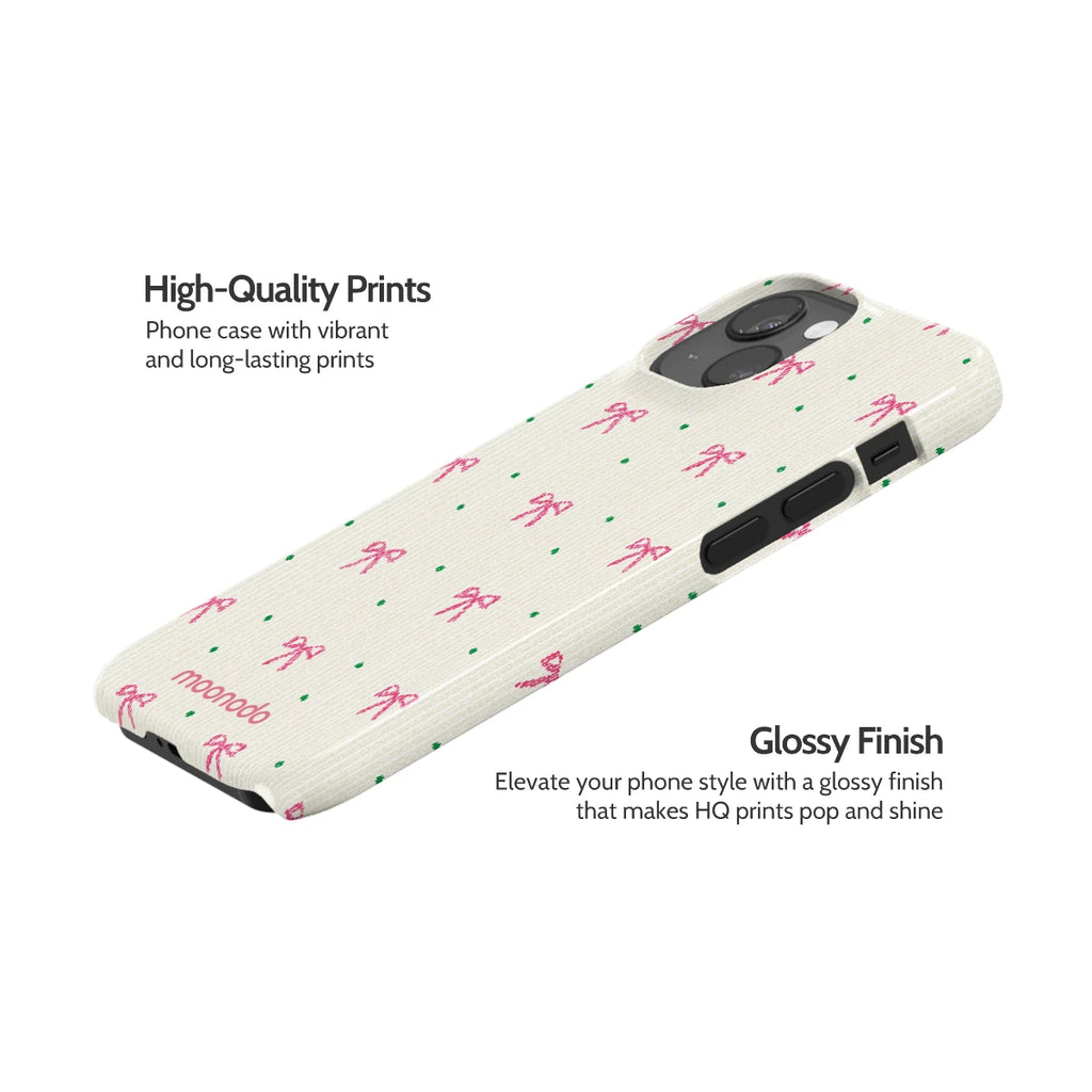 Rosy Ribbon - iPhone 13 Mini Case