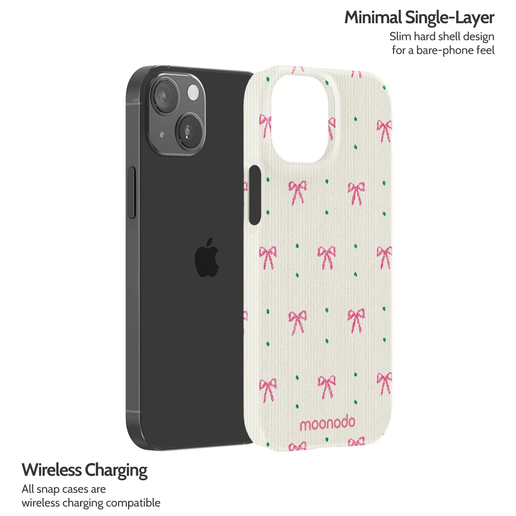 Rosy Ribbon - iPhone 13 Mini Case