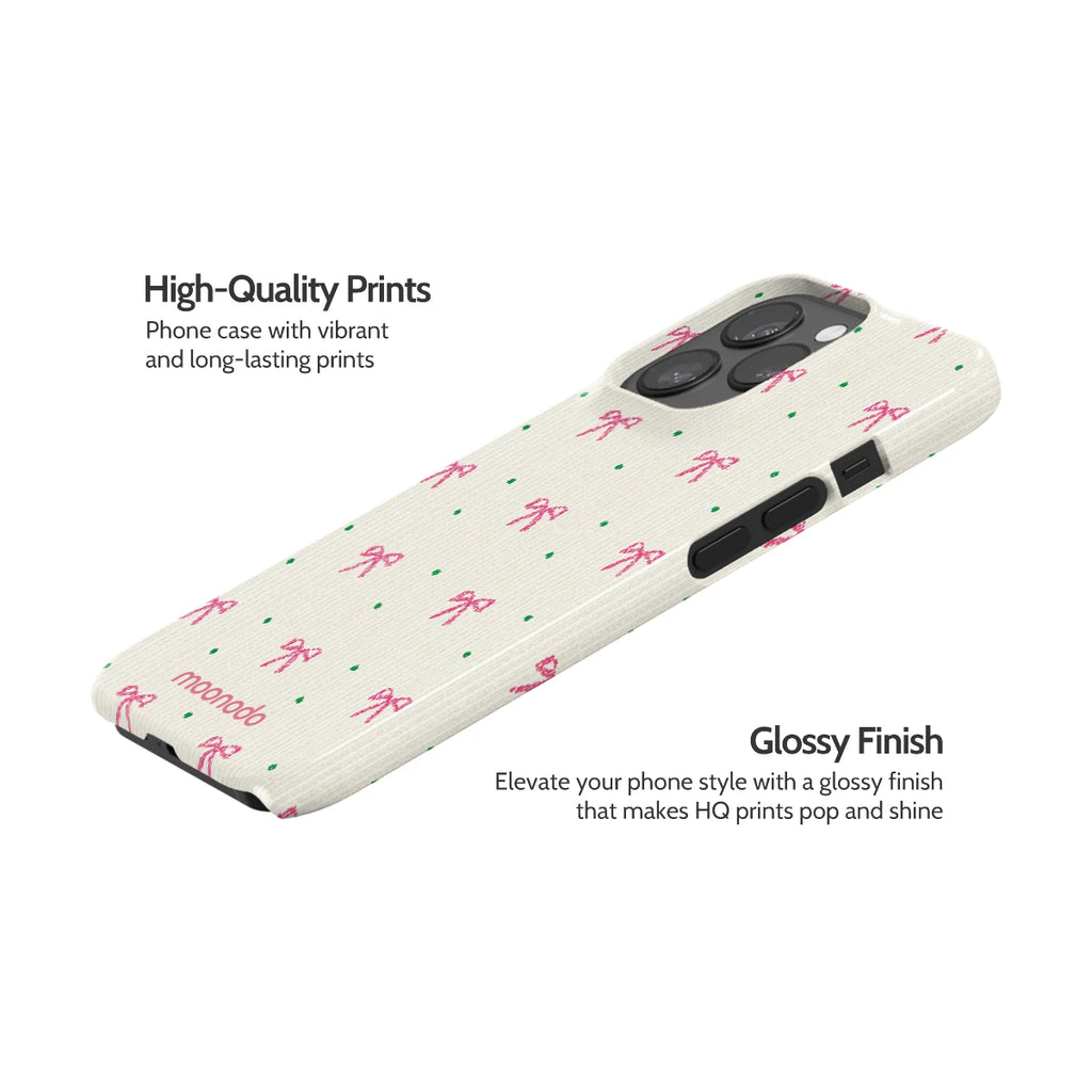 Rosy Ribbon - iPhone 13 Pro Case
