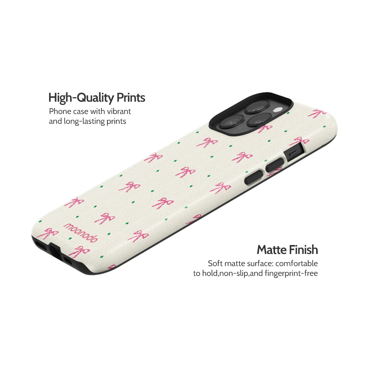 Rosy Ribbon - iPhone 13 Pro Max Case