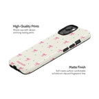 Rosy Ribbon - iPhone 14 Case