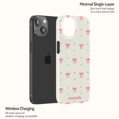 Rosy Ribbon - iPhone 14 Case