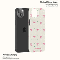Rosy Ribbon - iPhone 14 Plus Case