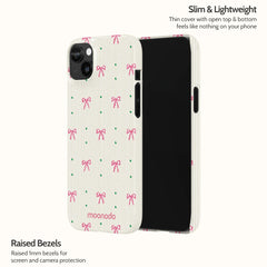 Rosy Ribbon - iPhone 14 Plus Case