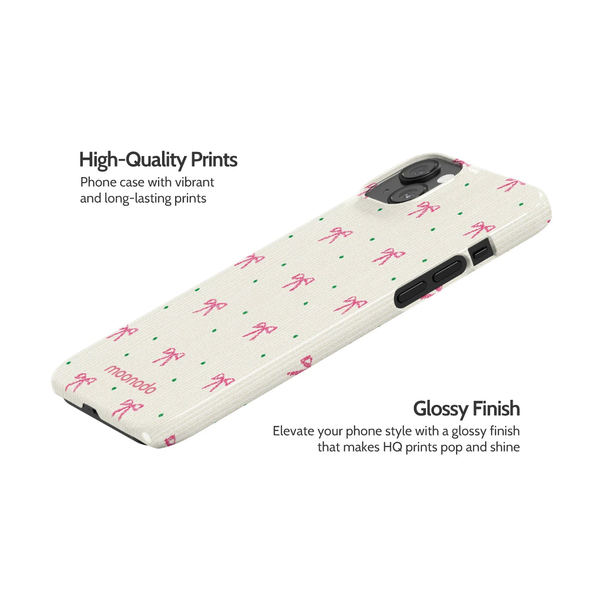 Rosy Ribbon - iPhone 14 Plus Case