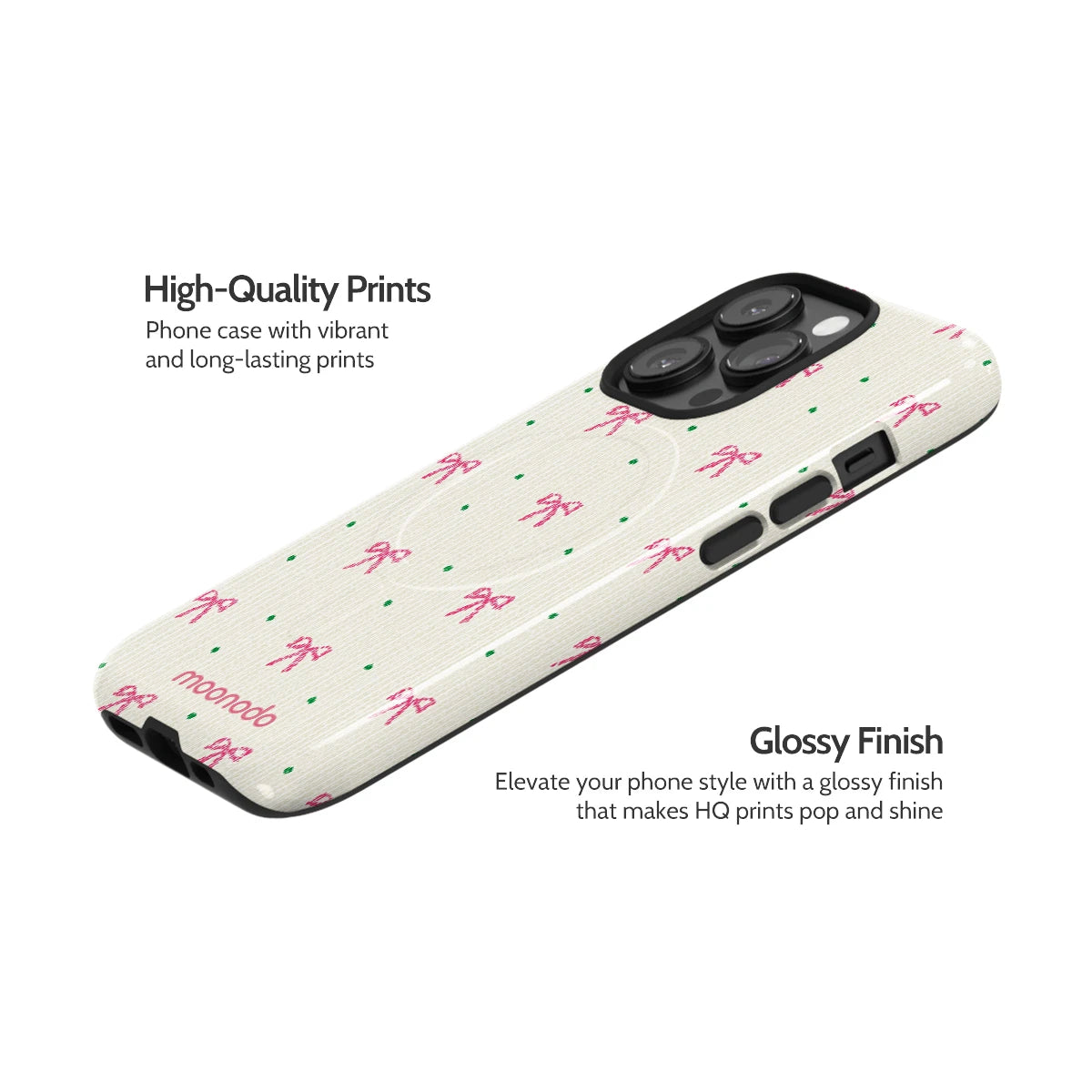 Rosy Ribbon - iPhone 14 Pro Case