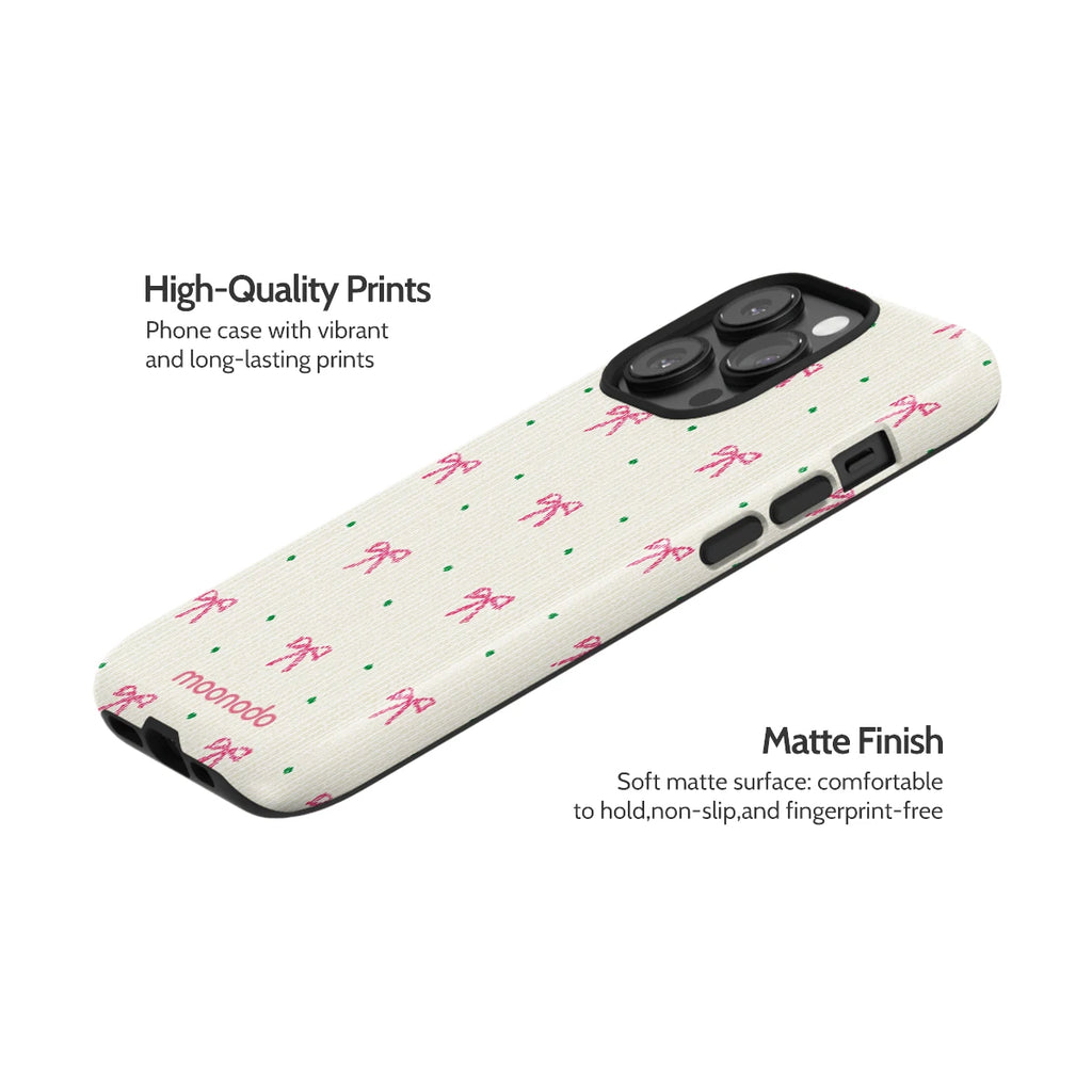 Rosy Ribbon - iPhone 14 Pro Case