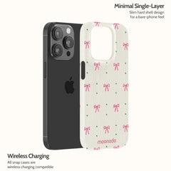 Rosy Ribbon - iPhone 14 Pro Case