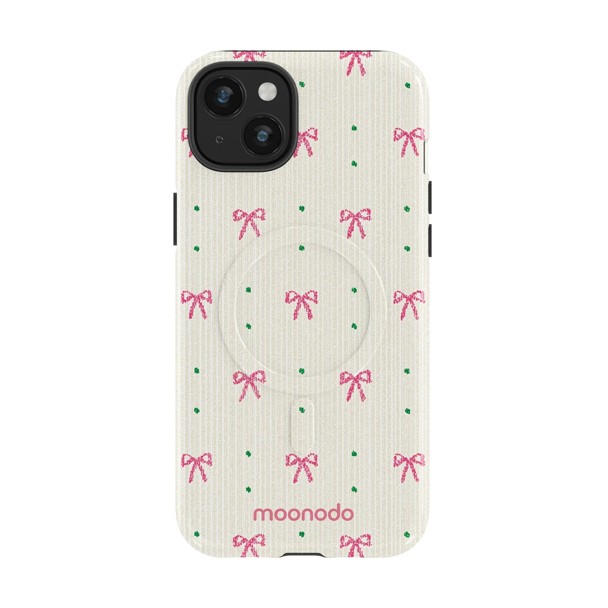 Rosy Ribbon - iPhone 15 Plus Case