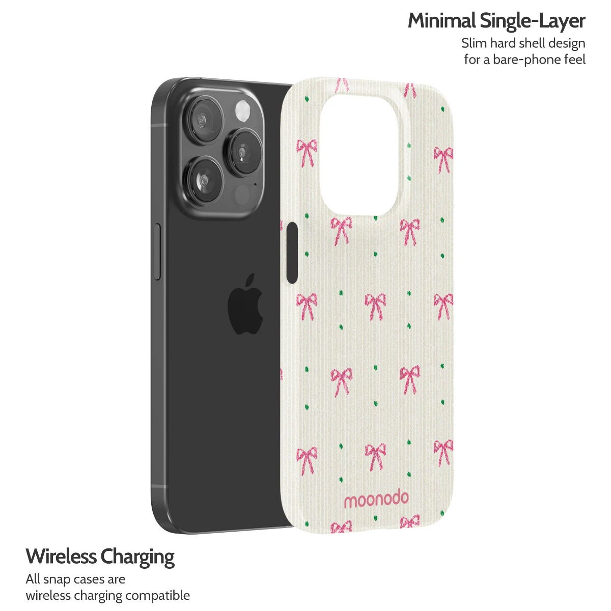 Rosy Ribbon - iPhone 15 Pro Case