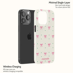 Rosy Ribbon - iPhone 15 Pro Max Case