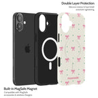 Rosy Ribbon - iPhone 16 Plus Case