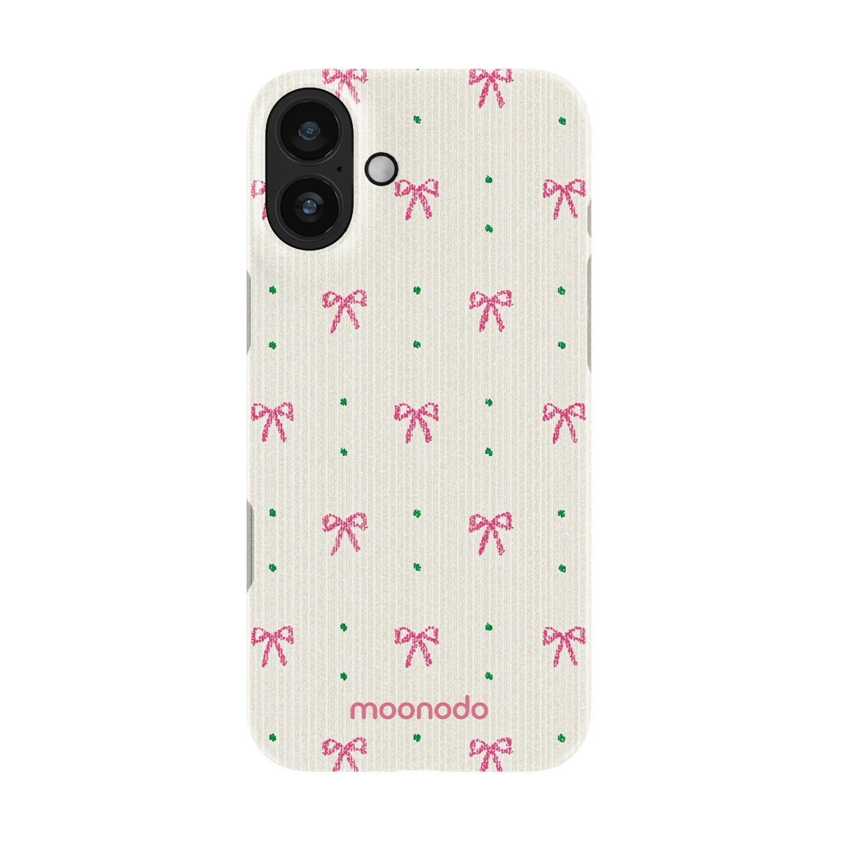 Rosy Ribbon - iPhone 16 Plus Case