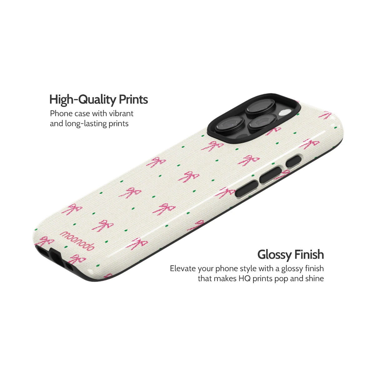 Rosy Ribbon - iPhone 16 Pro Case