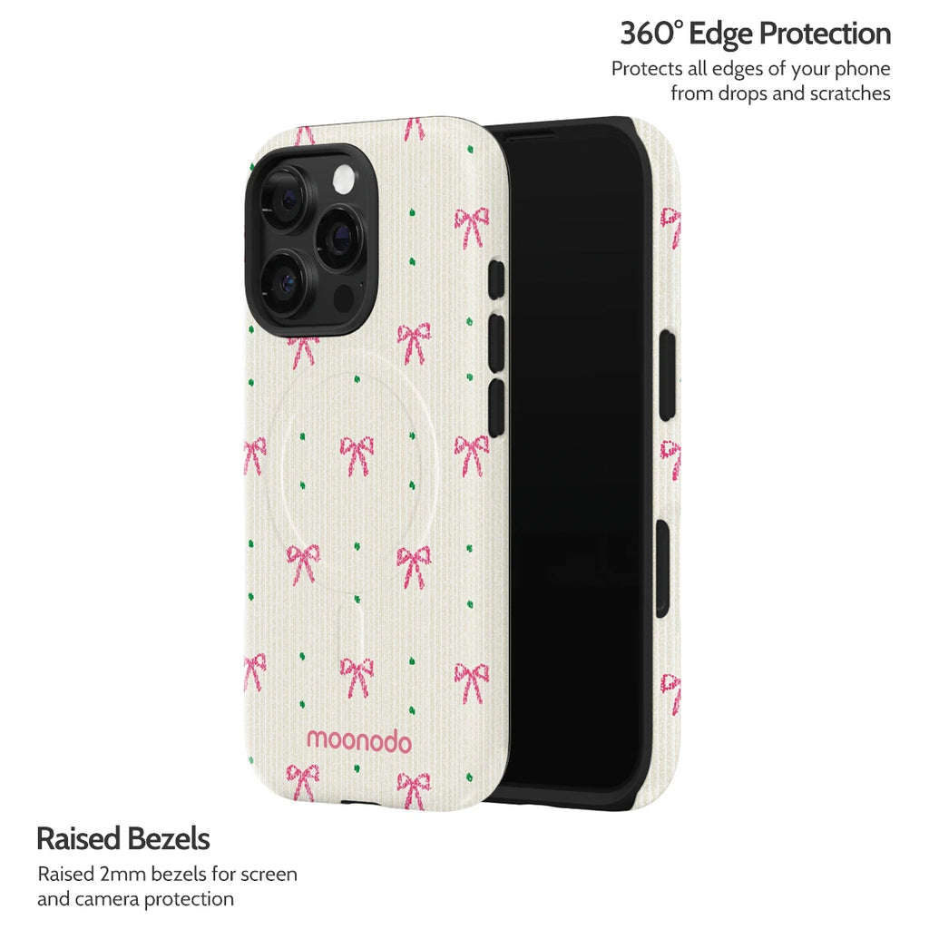 Rosy Ribbon - iPhone 16 Pro Case