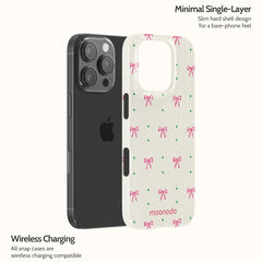 Rosy Ribbon - iPhone 16 Pro Case
