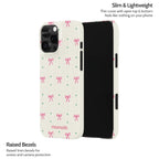 Rosy Ribbon - iPhone 16 Pro Max Case